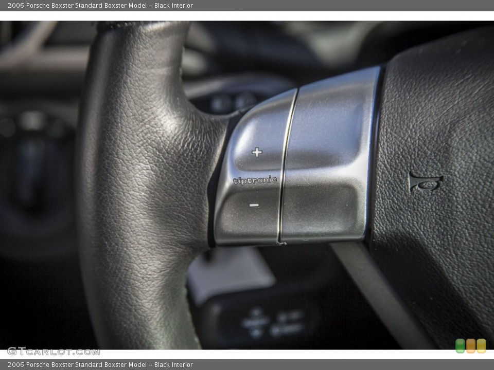 Black Interior Controls for the 2006 Porsche Boxster  #97327116