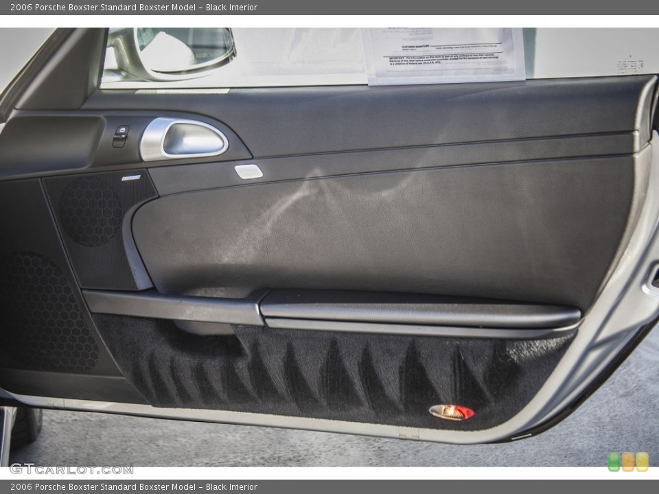 Black Interior Door Panel for the 2006 Porsche Boxster  #97327359