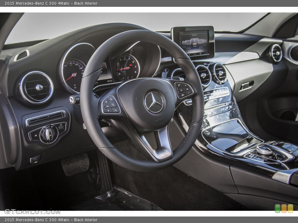 Black Interior Photo for the 2015 Mercedes-Benz C 300 4Matic #97330572
