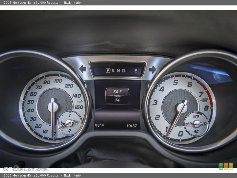 Black Interior Gauges for the 2015 Mercedes-Benz SL 400 Roadster #97330971