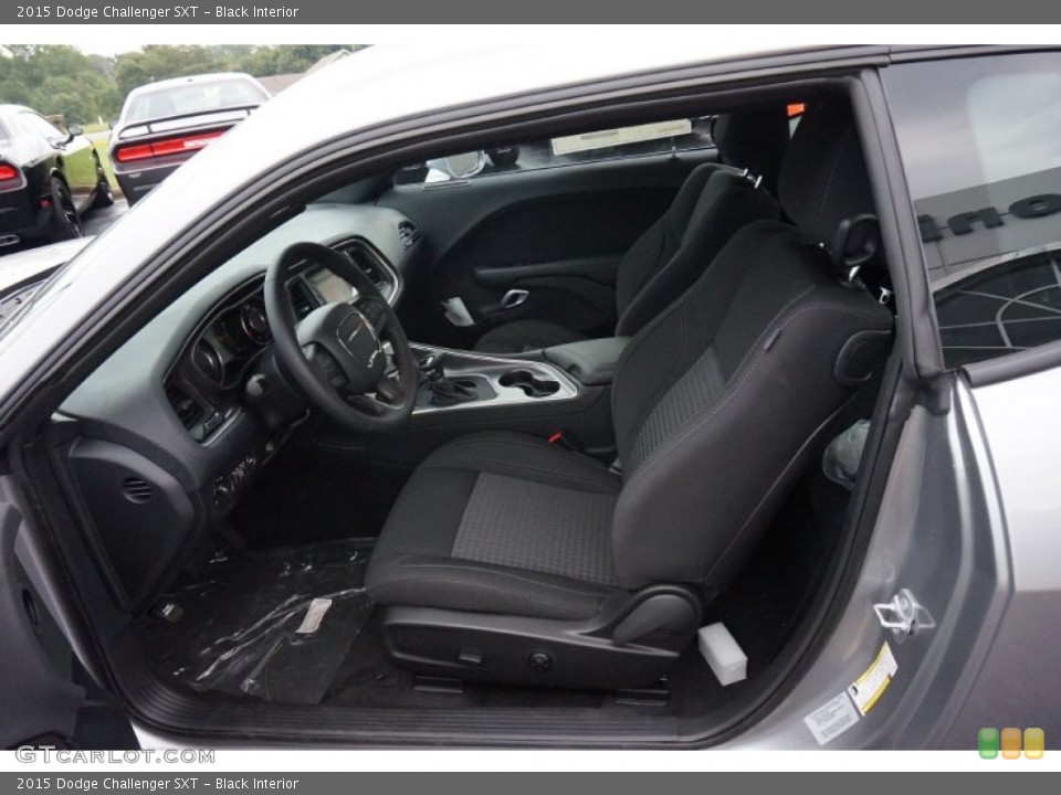 Black Interior Photo for the 2015 Dodge Challenger SXT #97336539