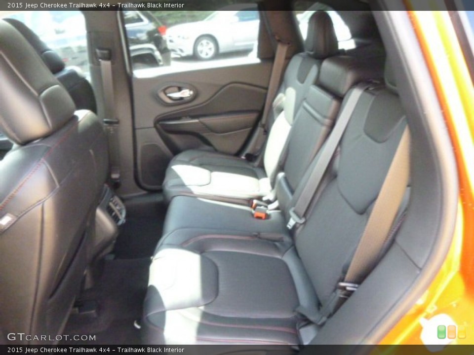 Trailhawk Black Interior Rear Seat for the 2015 Jeep Cherokee Trailhawk 4x4 #97343043