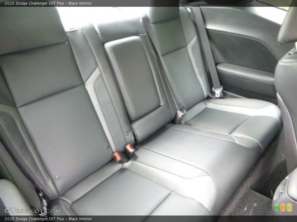 Black Interior Rear Seat for the 2015 Dodge Challenger SXT Plus #97354707