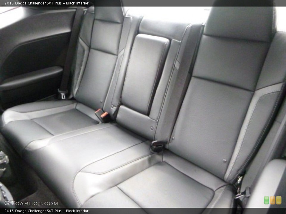 Black Interior Rear Seat for the 2015 Dodge Challenger SXT Plus #97354740