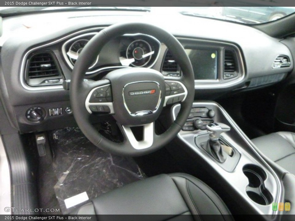 Black Interior Photo for the 2015 Dodge Challenger SXT Plus #97354758