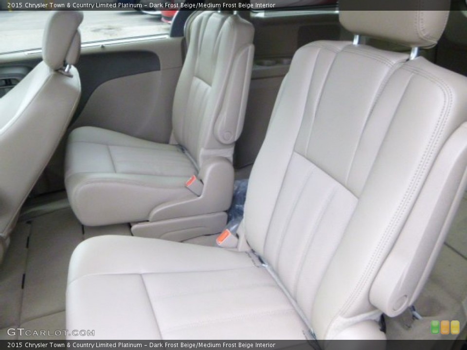 Dark Frost Beige/Medium Frost Beige Interior Rear Seat for the 2015 Chrysler Town & Country Limited Platinum #97356027