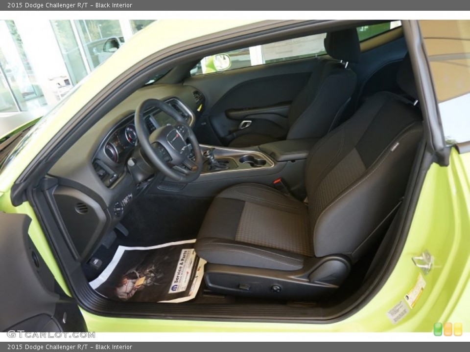 Black Interior Photo for the 2015 Dodge Challenger R/T #97362717