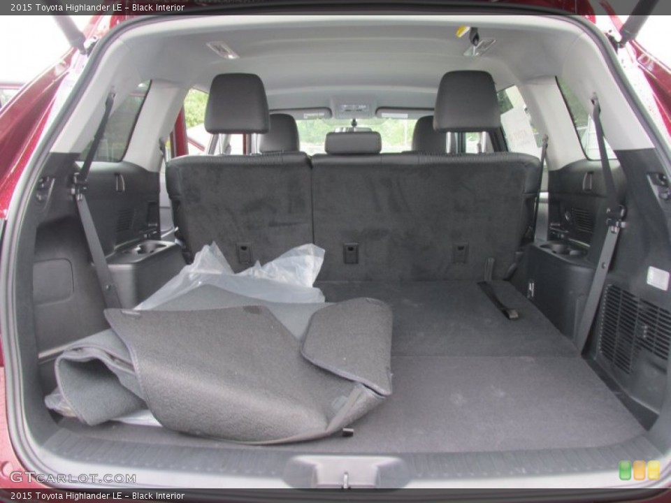 Black Interior Trunk for the 2015 Toyota Highlander LE #97371245