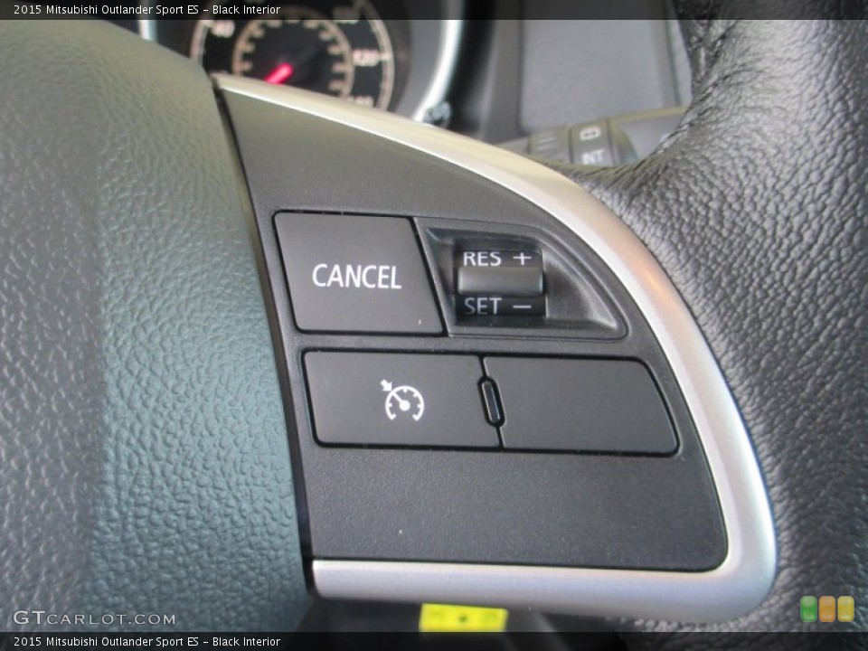 Black Interior Controls for the 2015 Mitsubishi Outlander Sport ES #97387881