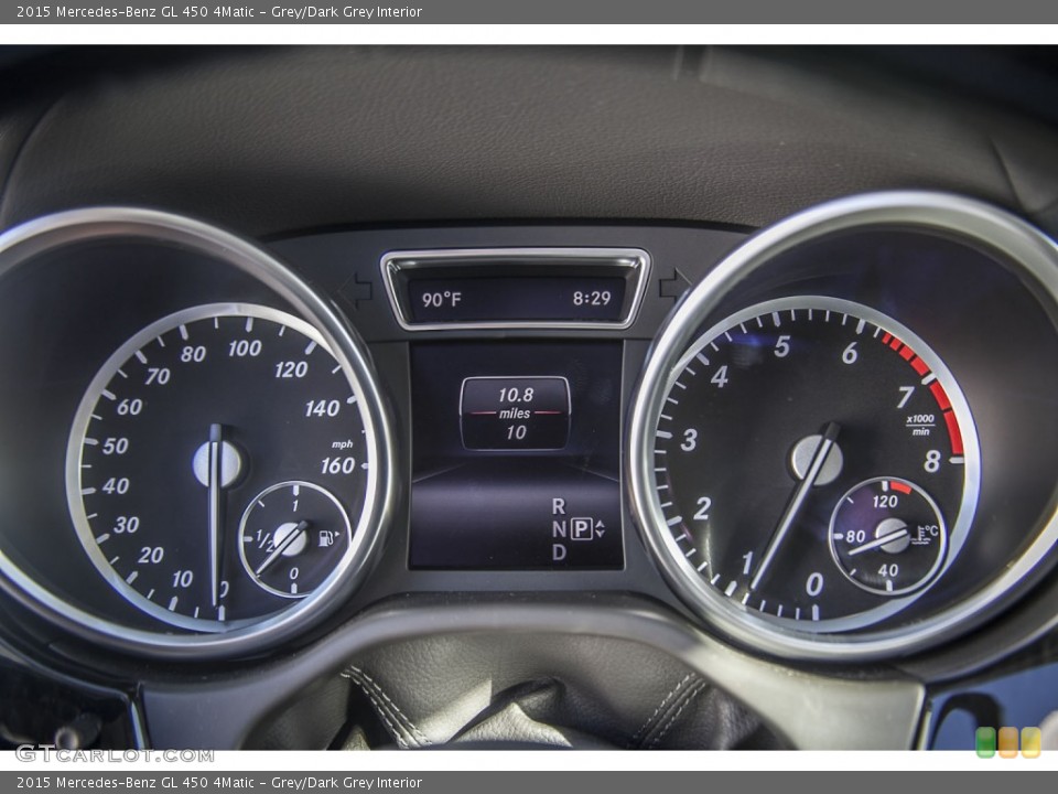 Grey/Dark Grey Interior Gauges for the 2015 Mercedes-Benz GL 450 4Matic #97389189