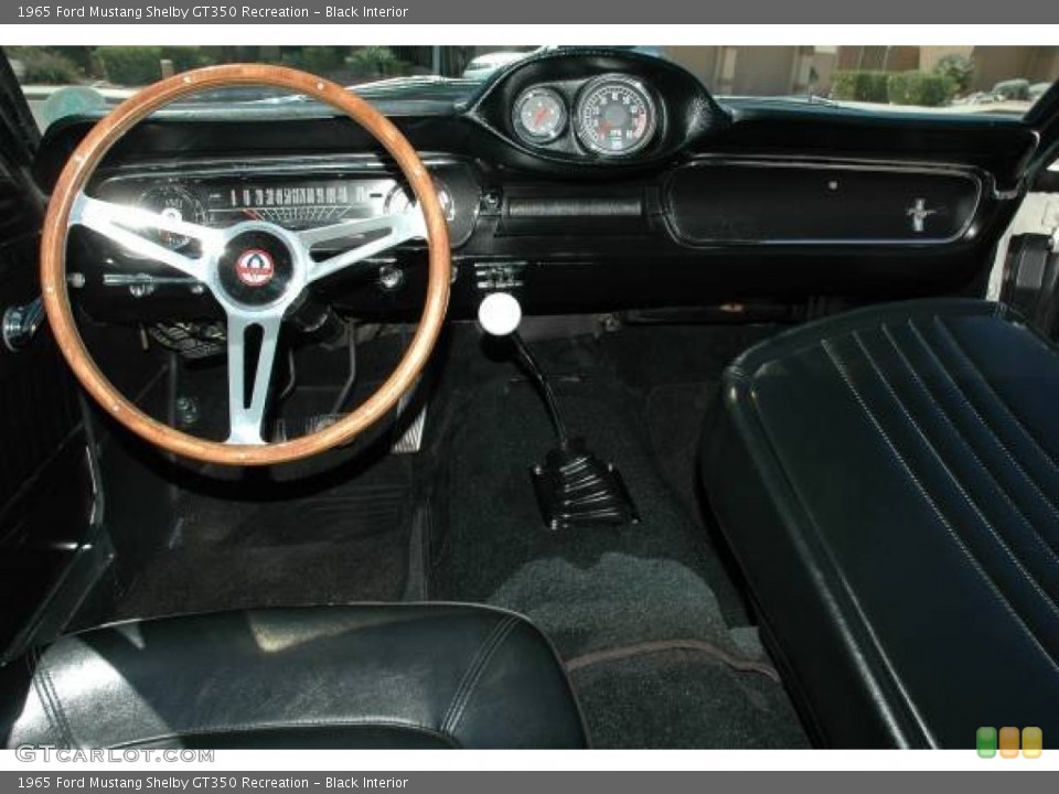 Black Interior Photo for the 1965 Ford Mustang Shelby GT350 Recreation #97396925
