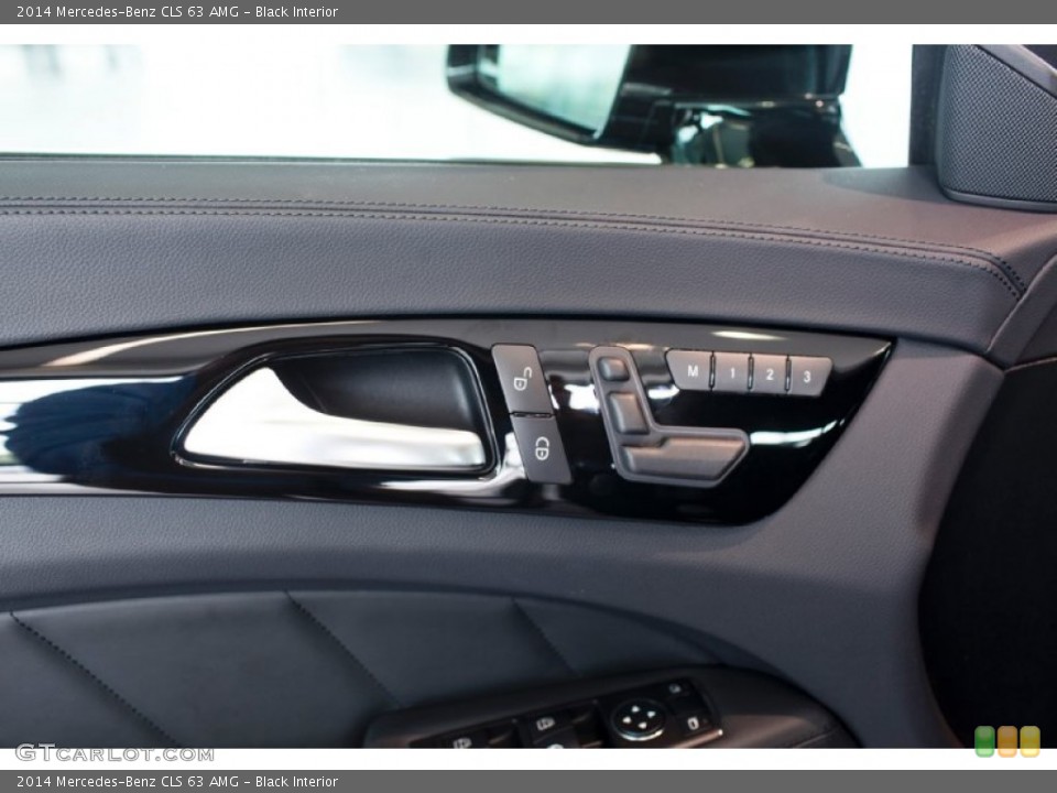 Black Interior Controls for the 2014 Mercedes-Benz CLS 63 AMG #97397849