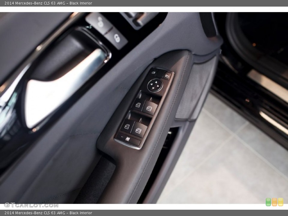 Black Interior Controls for the 2014 Mercedes-Benz CLS 63 AMG #97397873