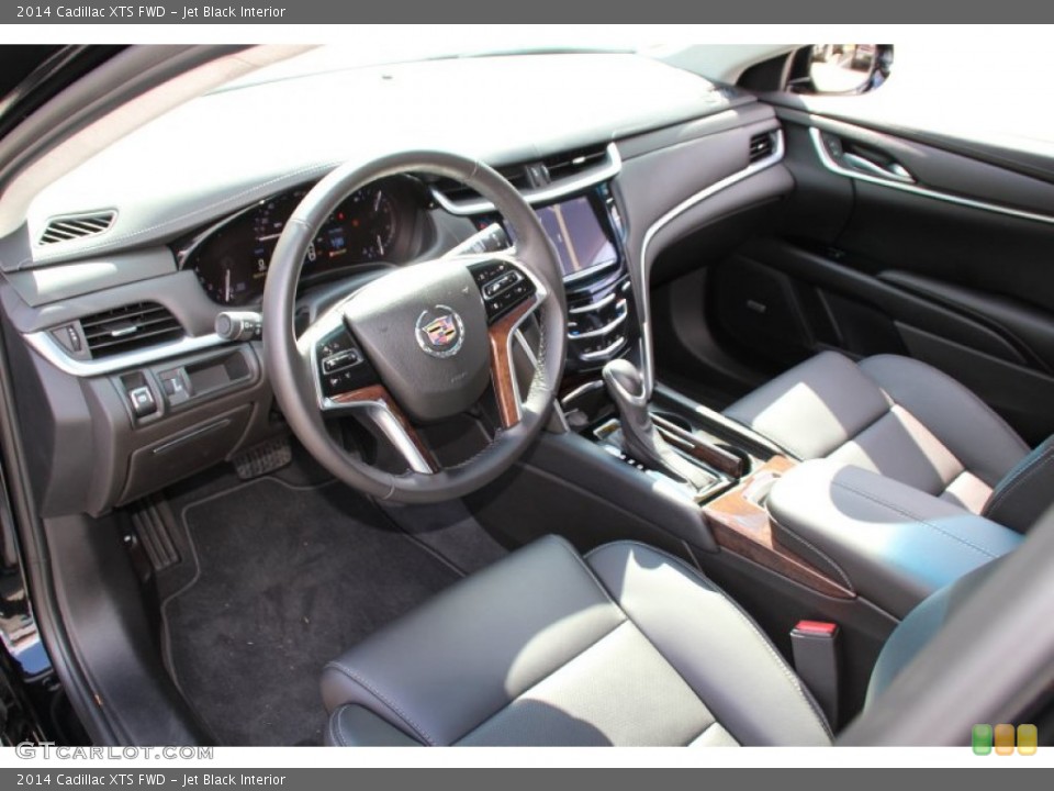 Jet Black 2014 Cadillac XTS Interiors