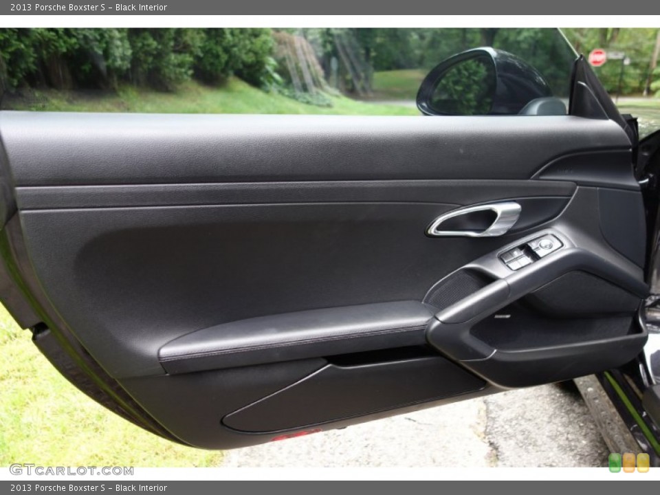 Black Interior Door Panel for the 2013 Porsche Boxster S #97408991