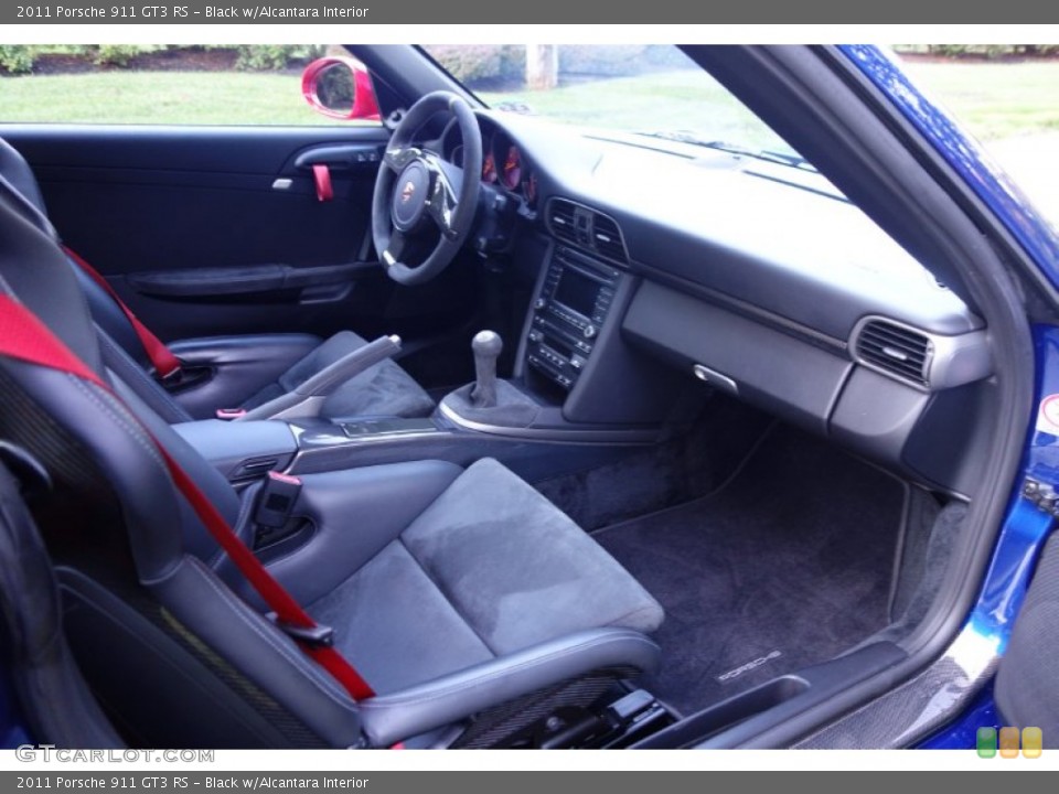 Black w/Alcantara Interior Front Seat for the 2011 Porsche 911 GT3 RS #97409597