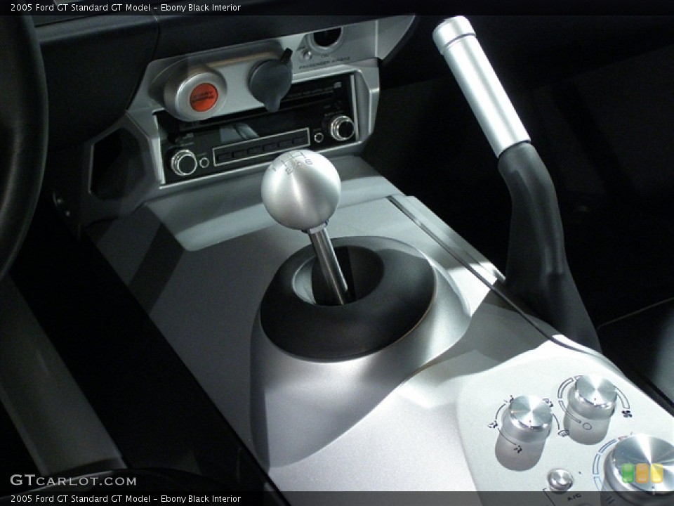 Ebony Black Interior Transmission for the 2005 Ford GT  #97425