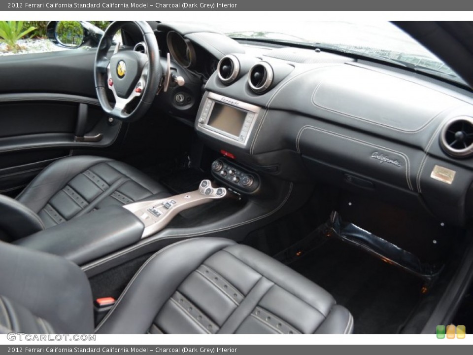 Charcoal (Dark Grey) Interior Photo for the 2012 Ferrari California  #97428526