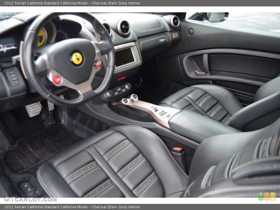 Charcoal (Dark Grey) Interior Prime Interior for the 2012 Ferrari California  #97428541