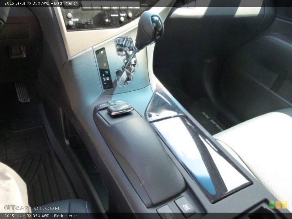 Black Interior Transmission for the 2015 Lexus RX 350 AWD #97428761