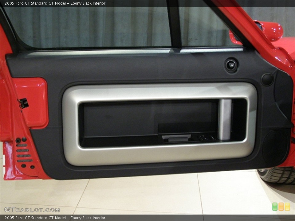 Ebony Black Interior Door Panel for the 2005 Ford GT  #97431