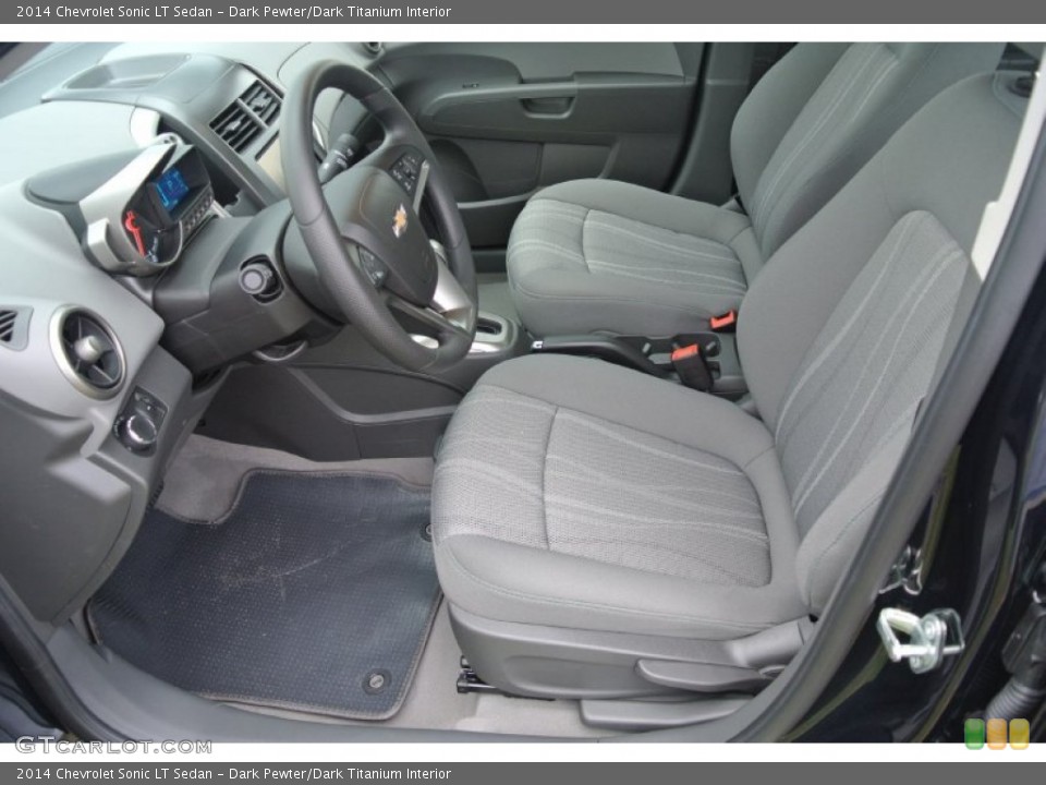 Dark Pewter/Dark Titanium Interior Photo for the 2014 Chevrolet Sonic LT Sedan #97431308