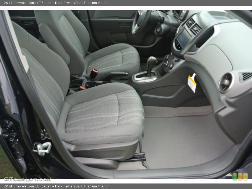 Dark Pewter/Dark Titanium Interior Front Seat for the 2014 Chevrolet Sonic LT Sedan #97431550