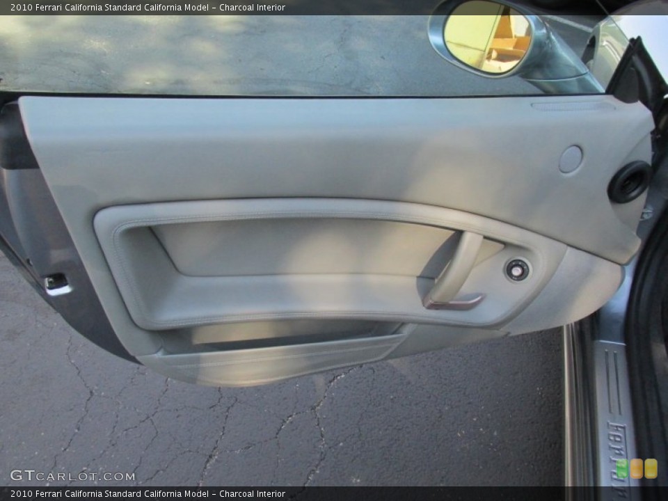 Charcoal Interior Door Panel for the 2010 Ferrari California  #97435306