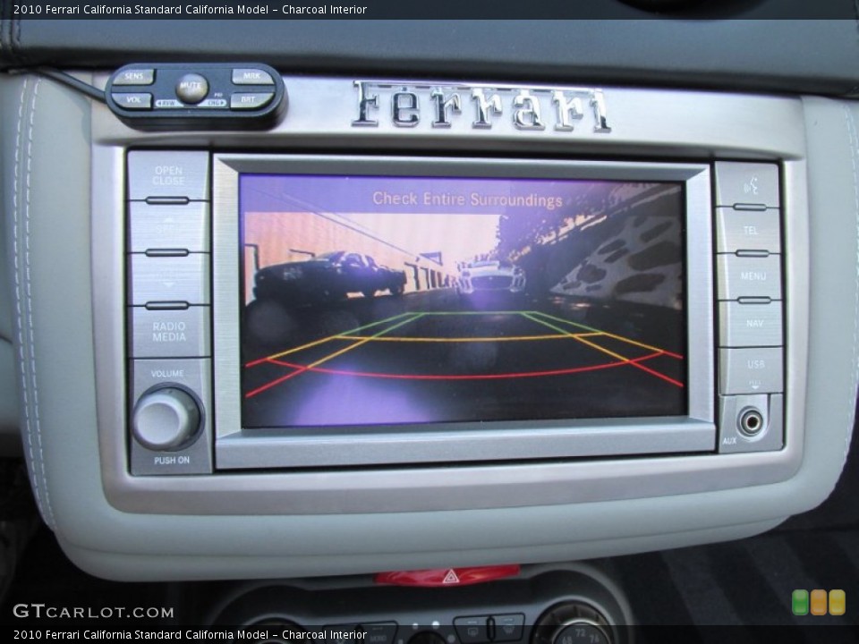 Charcoal Interior Controls for the 2010 Ferrari California  #97435480