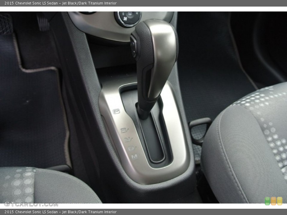 Jet Black/Dark Titanium Interior Transmission for the 2015 Chevrolet Sonic LS Sedan #97440542