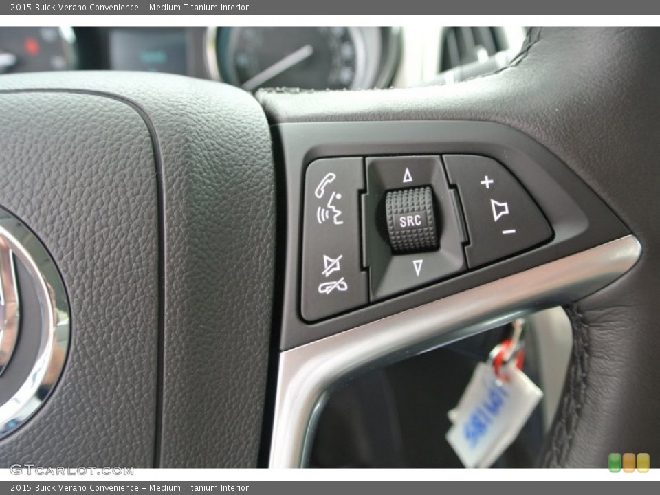 Medium Titanium Interior Controls for the 2015 Buick Verano Convenience #97442650