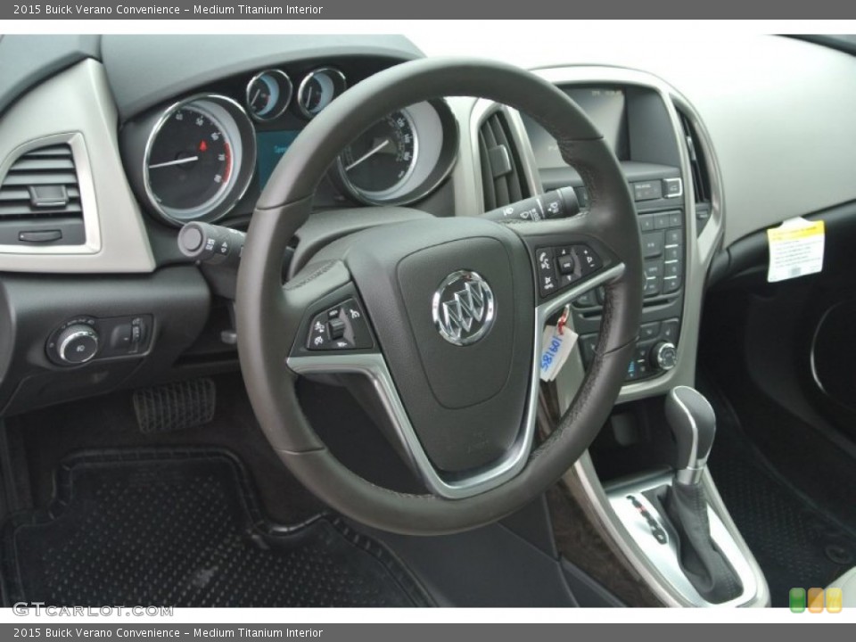 Medium Titanium Interior Dashboard for the 2015 Buick Verano Convenience #97442815