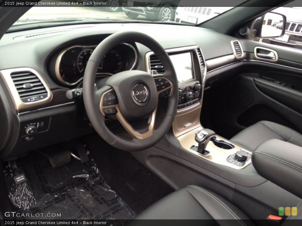 Black Interior Prime Interior for the 2015 Jeep Grand Cherokee Limited 4x4 #97445074