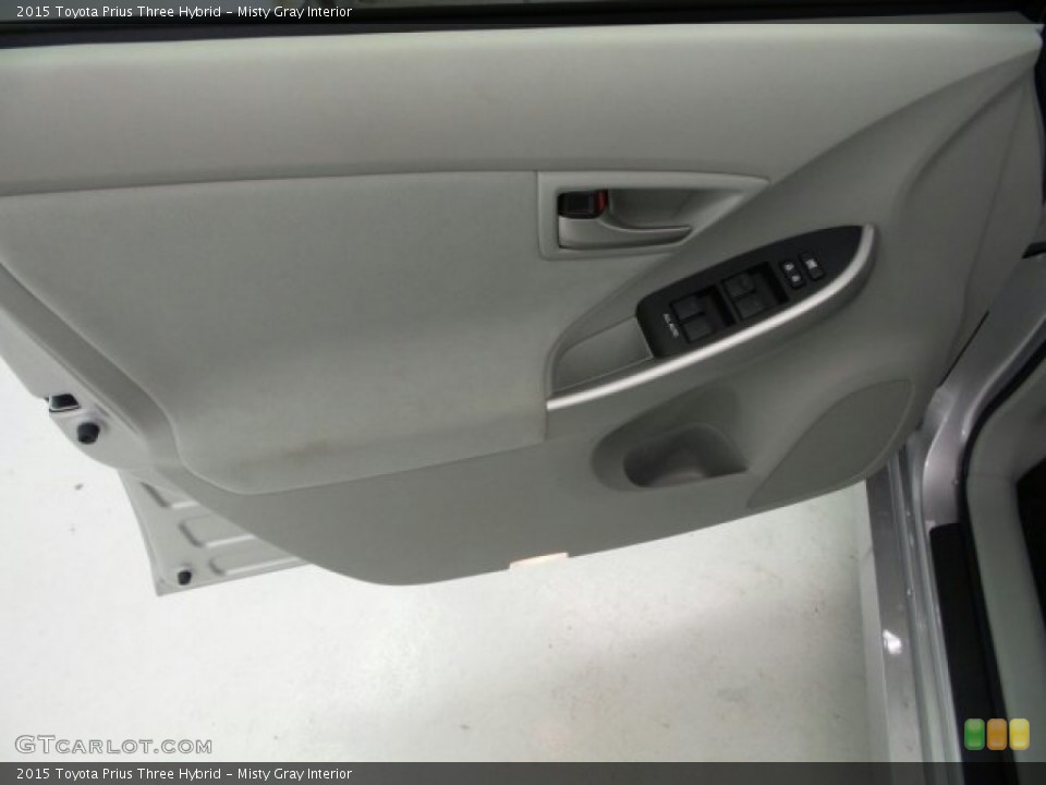 Misty Gray Interior Door Panel for the 2015 Toyota Prius Three Hybrid #97454371
