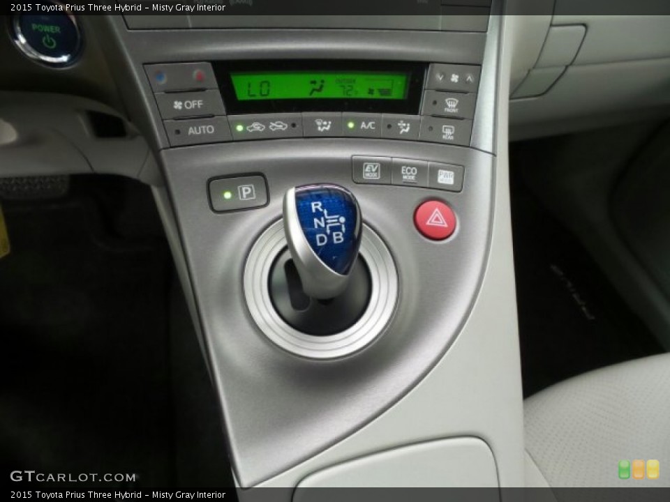 Misty Gray Interior Transmission for the 2015 Toyota Prius Three Hybrid #97454447