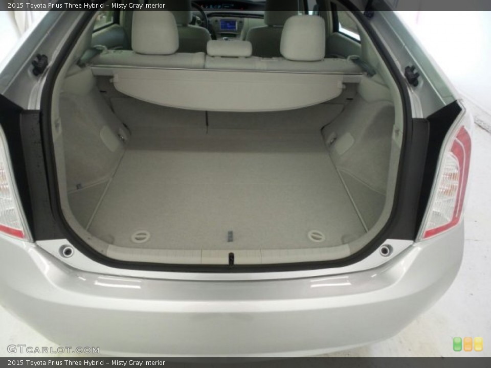 Misty Gray Interior Trunk for the 2015 Toyota Prius Three Hybrid #97454668