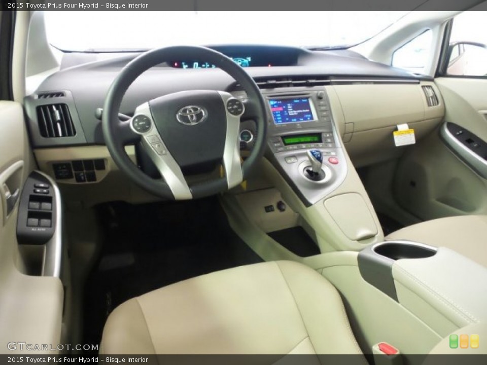 Bisque Interior Photo for the 2015 Toyota Prius Four Hybrid #97454926
