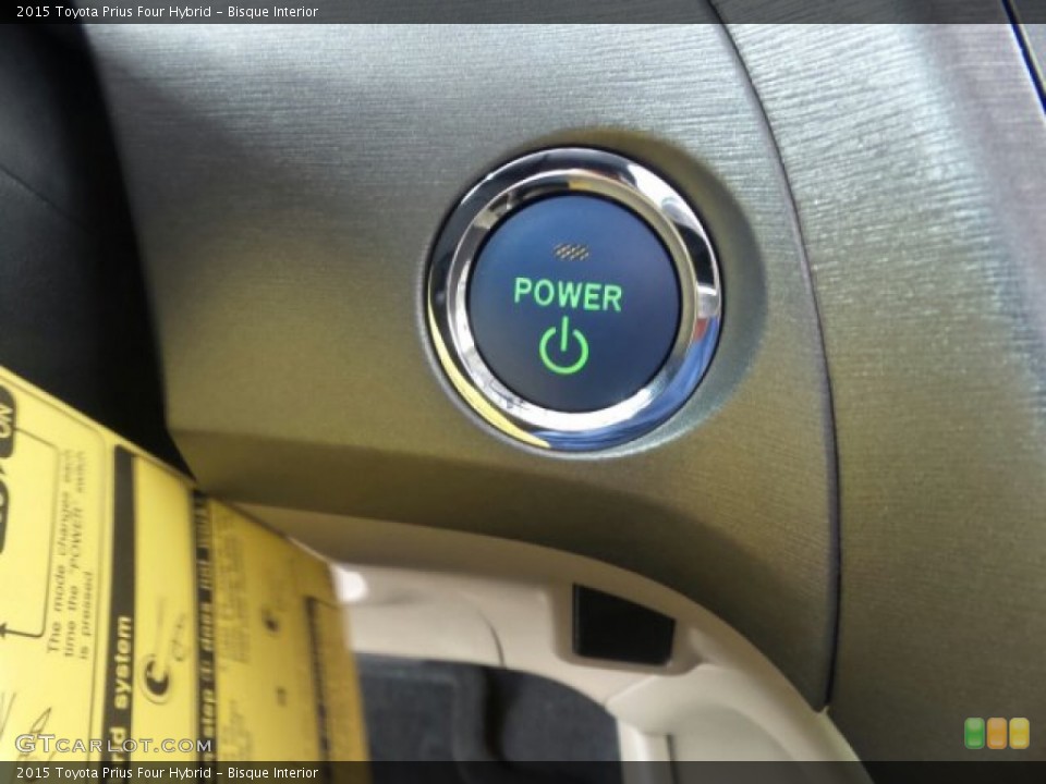 Bisque Interior Controls for the 2015 Toyota Prius Four Hybrid #97455148
