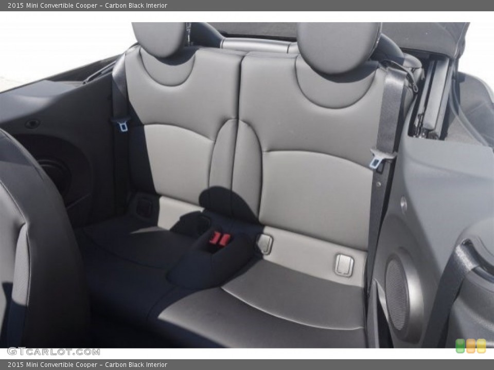 Carbon Black Interior Rear Seat for the 2015 Mini Convertible Cooper #97459738
