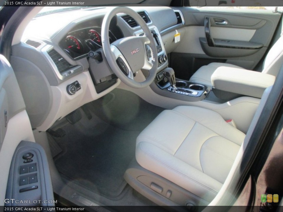 Light Titanium Interior Photo for the 2015 GMC Acadia SLT #97463878