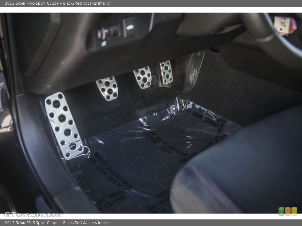 Black/Red Accents Interior Controls for the 2013 Scion FR-S Sport Coupe #97468534