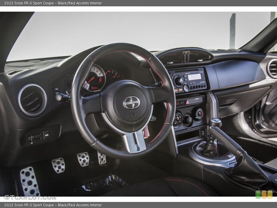 Black/Red Accents Interior Dashboard for the 2013 Scion FR-S Sport Coupe #97468798