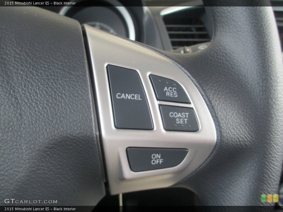 Black Interior Controls for the 2015 Mitsubishi Lancer ES #97470844