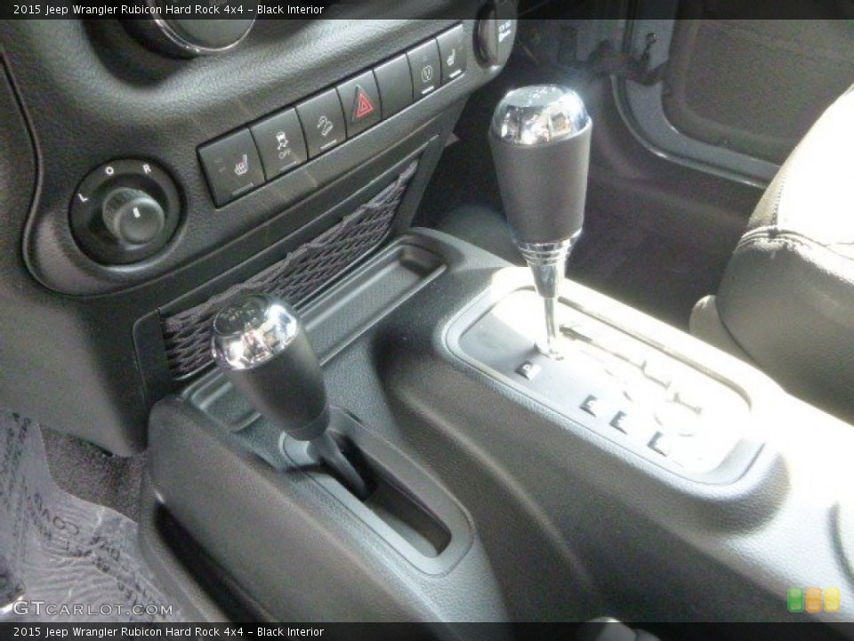 Black Interior Transmission for the 2015 Jeep Wrangler Rubicon Hard Rock 4x4 #97476845