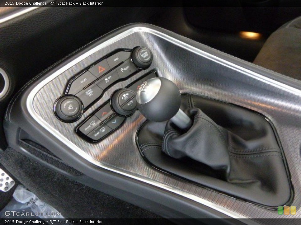 Black Interior Transmission for the 2015 Dodge Challenger R/T Scat Pack #97477863