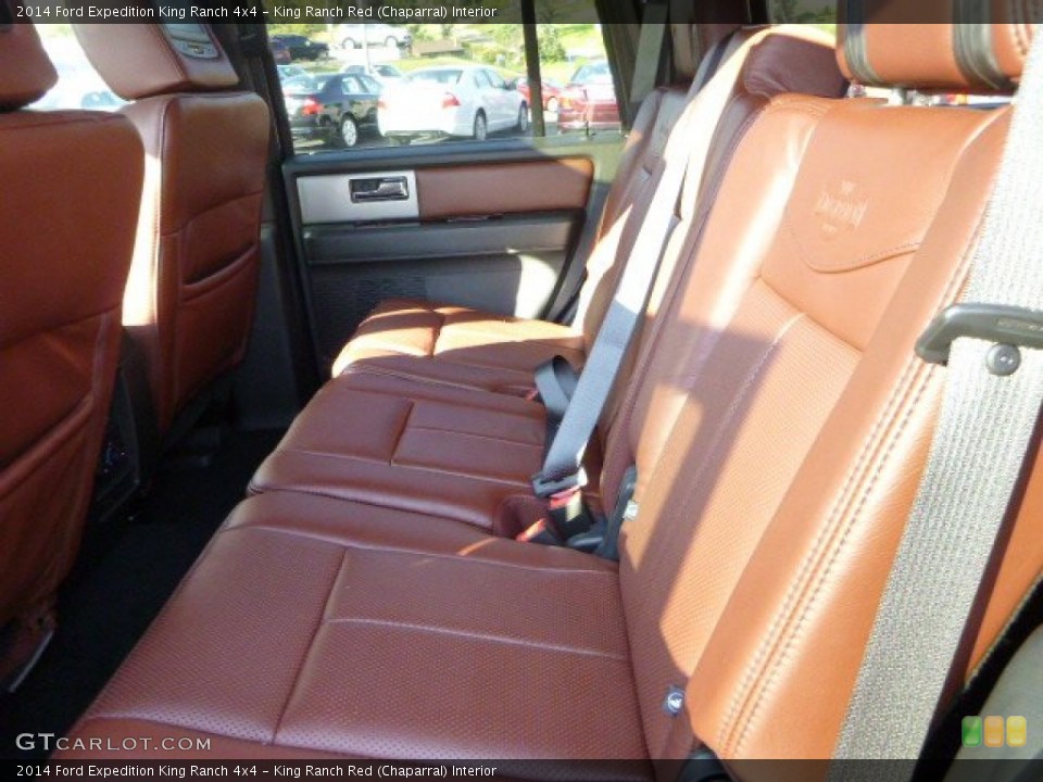 King Ranch Red (Chaparral) Interior Rear Seat for the 2014 Ford Expedition King Ranch 4x4 #97481718