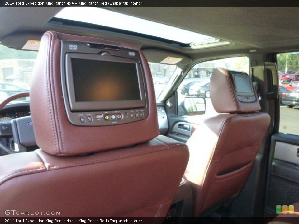 King Ranch Red (Chaparral) Interior Entertainment System for the 2014 Ford Expedition King Ranch 4x4 #97481739