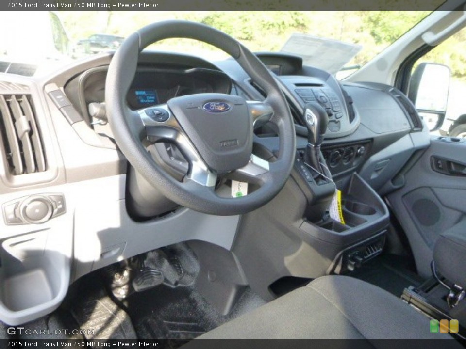 Pewter Interior Dashboard for the 2015 Ford Transit Van 250 MR Long #97483107