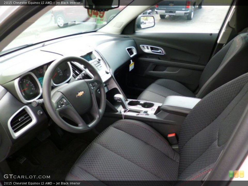 Jet Black Interior Prime Interior for the 2015 Chevrolet Equinox LS AWD #97483890