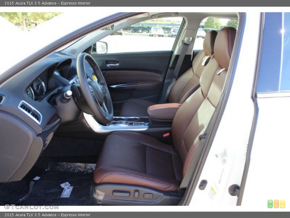 Espresso Interior Front Seat for the 2015 Acura TLX 3.5 Advance #97510809
